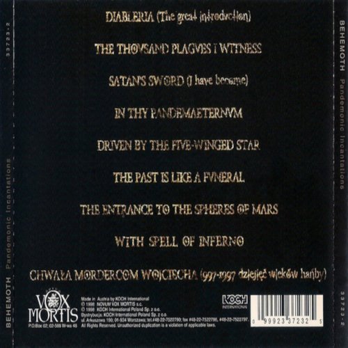 Album Back Cover