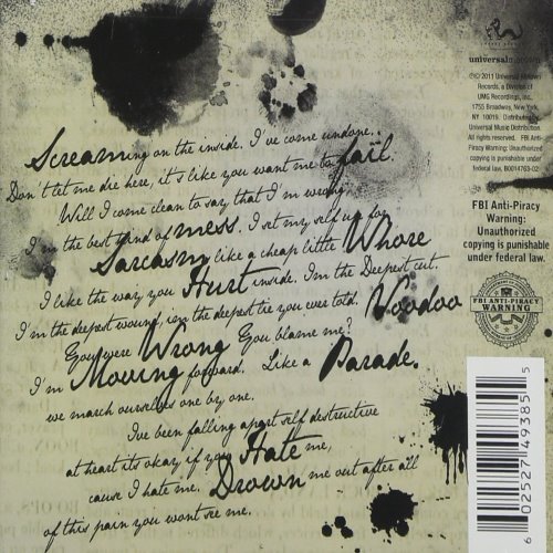 Album Back Cover