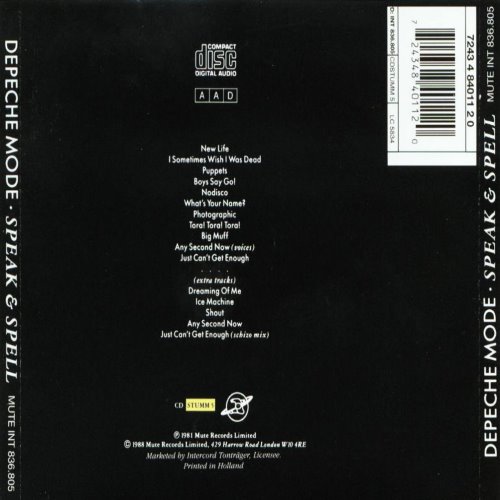 Album Back Cover