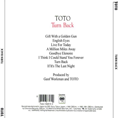 Album Back Cover