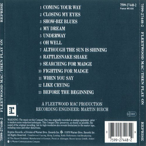 Album Back Cover