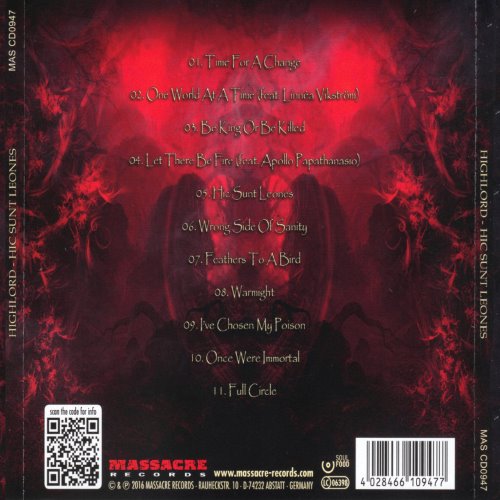 Album Back Cover