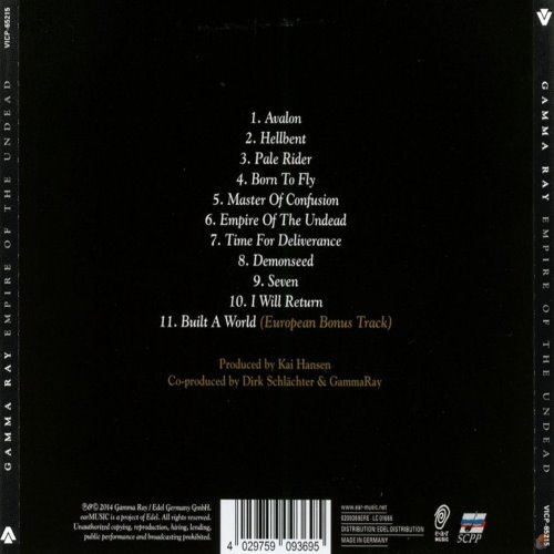 Album Back Cover