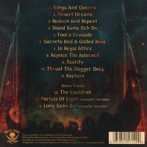 Album Back Cover