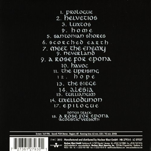 Album Back Cover