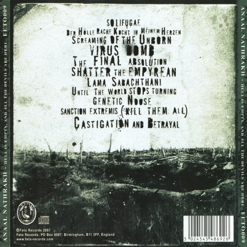 Album Back Cover