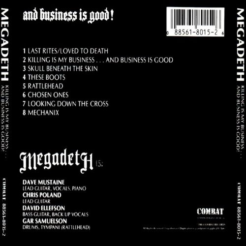 Album Back Cover