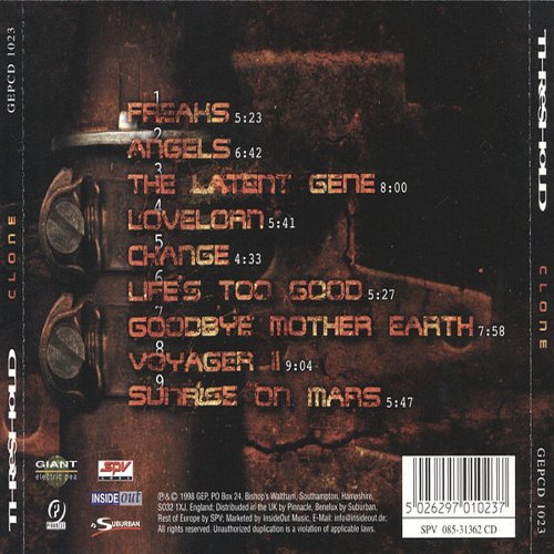 Album Back Cover