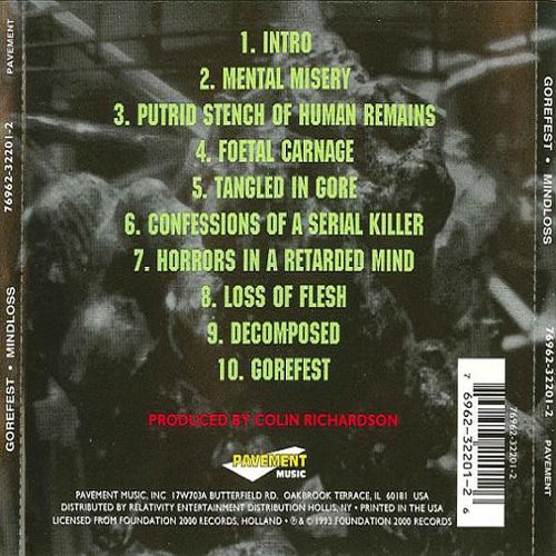 Album Back Cover