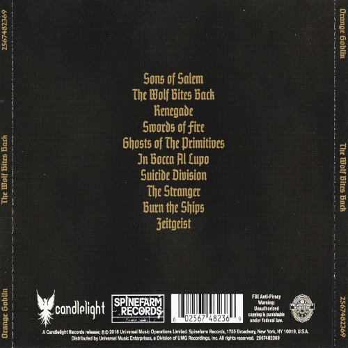 Album Back Cover