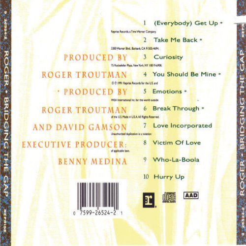 Album Back Cover