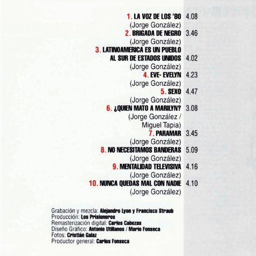 Album Back Cover