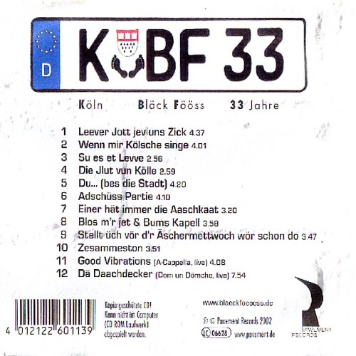 Album Back Cover