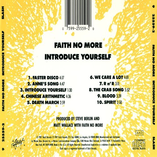 Album Back Cover