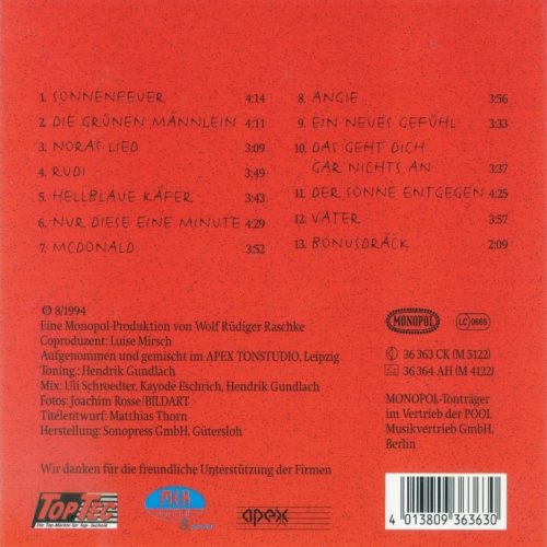 Album Back Cover