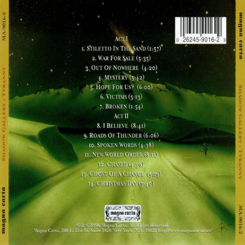 Album Back Cover