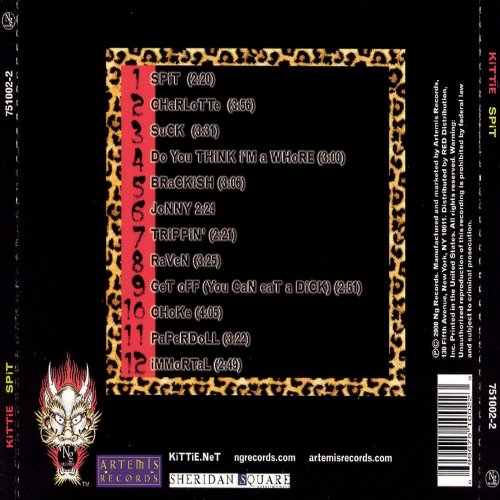 Album Back Cover