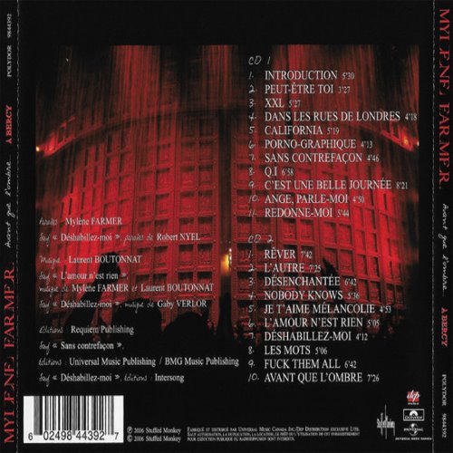 Album Back Cover