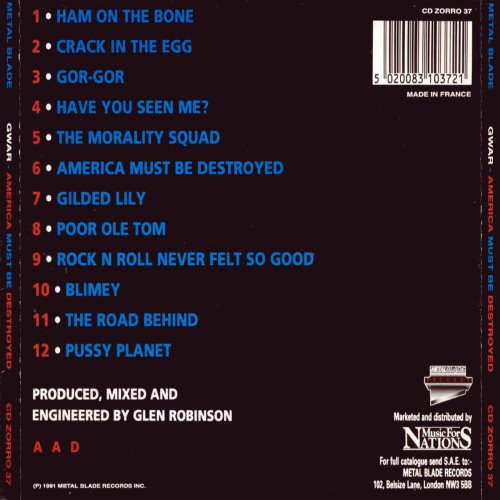 Album Back Cover