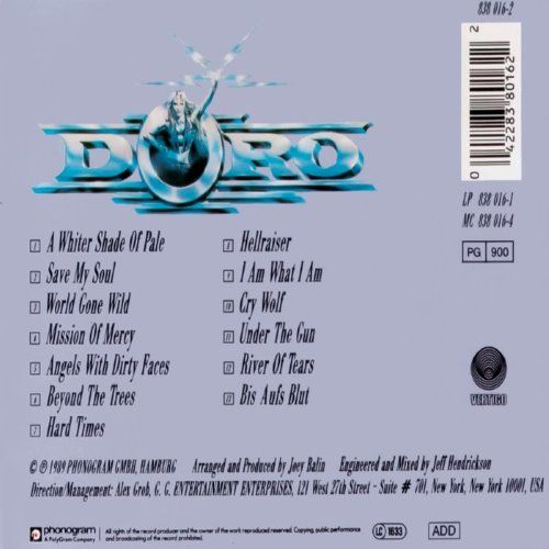 Album Back Cover