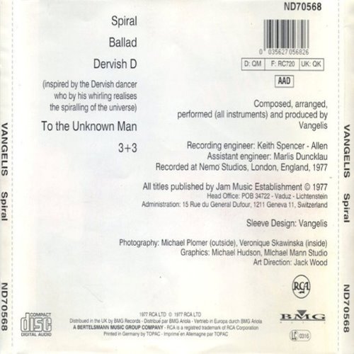 Album Back Cover