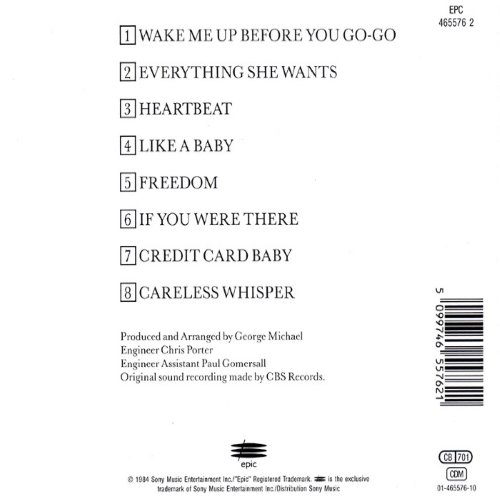 Album Back Cover