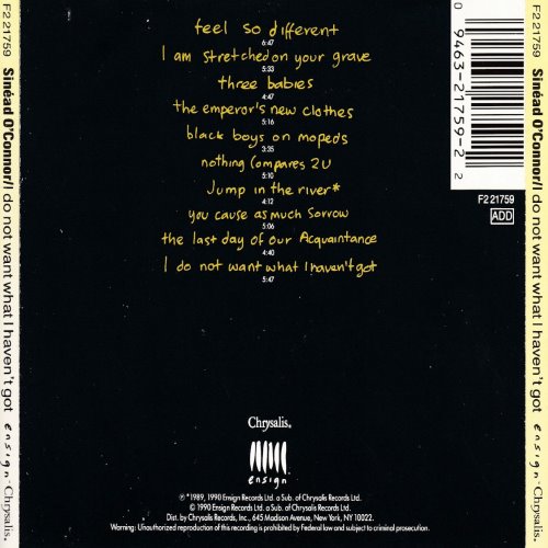 Album Back Cover