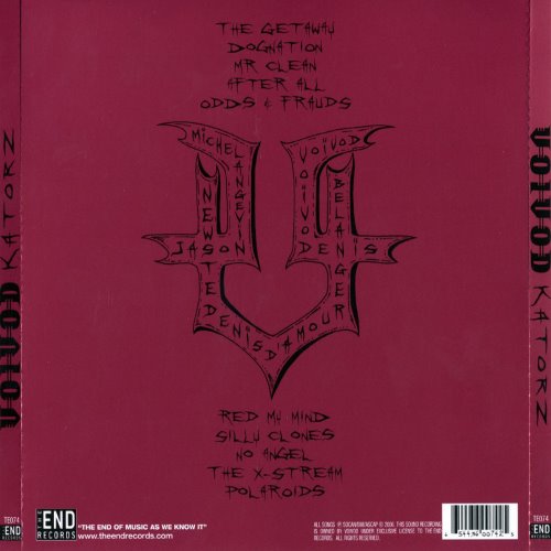 Album Back Cover