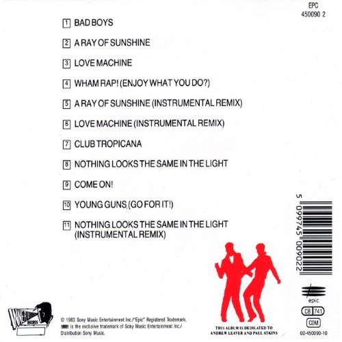 Album Back Cover