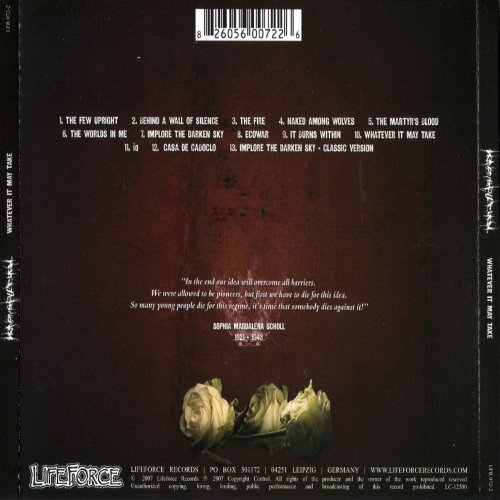 Album Back Cover