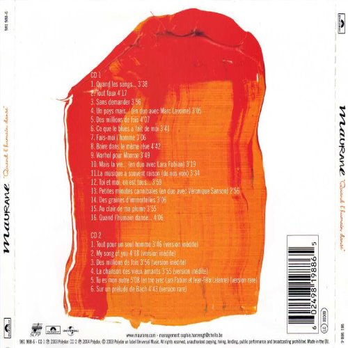 Album Back Cover