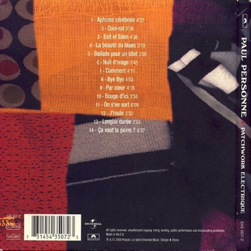 Album Back Cover