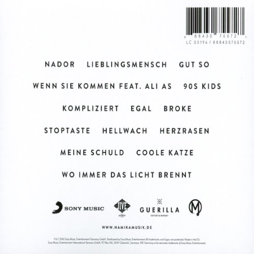 Album Back Cover