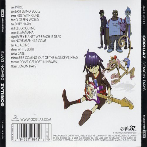 Album Back Cover