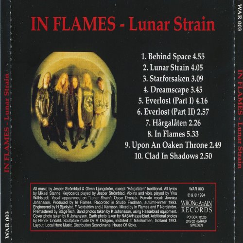 Album Back Cover