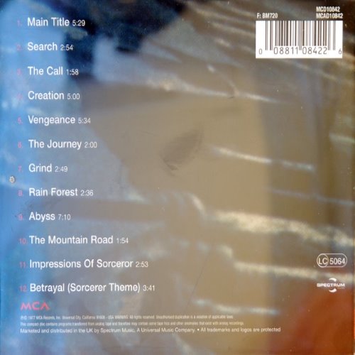 Album Back Cover