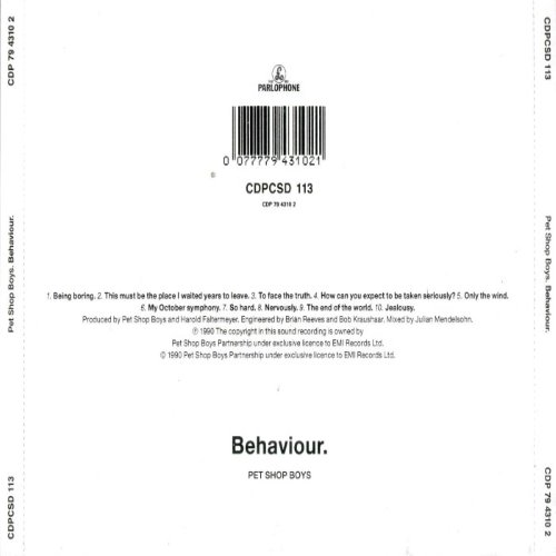 Album Back Cover