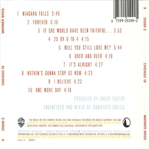 Album Back Cover