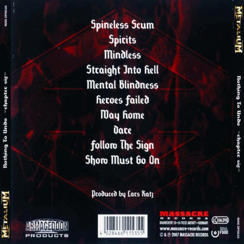 Album Back Cover