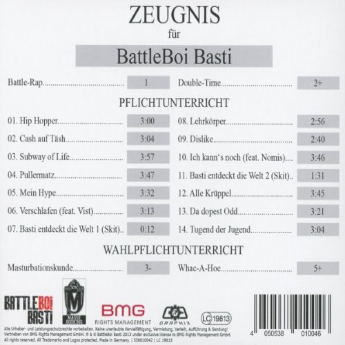 Album Back Cover