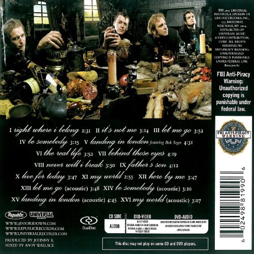 Album Back Cover