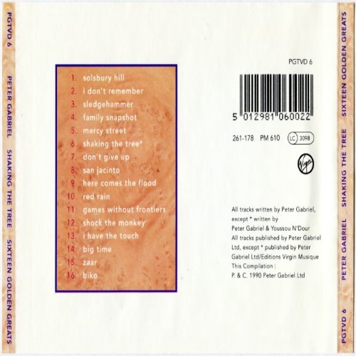 Album Back Cover