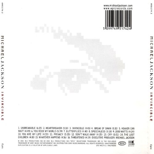 Album Back Cover