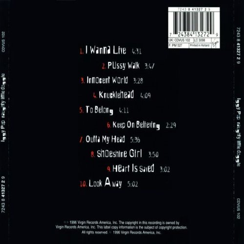 Album Back Cover