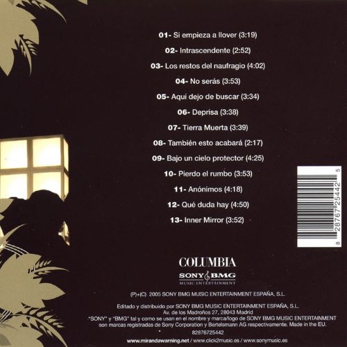 Album Back Cover