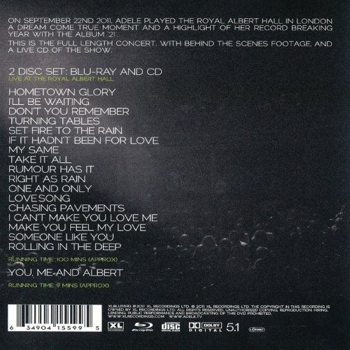 Album Back Cover