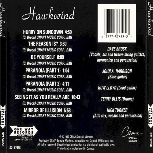 Album Back Cover