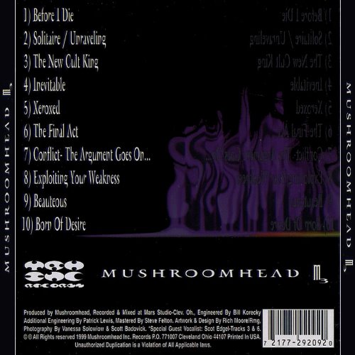 Album Back Cover