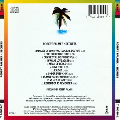 Album Back Cover