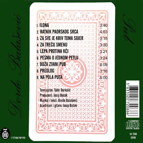 Album Back Cover